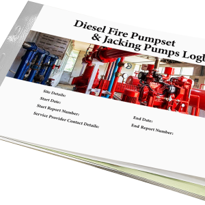 Diesel Fire Pumpset Logbook – Sprinkler & Hydrant Pumps & Jacking Pumps