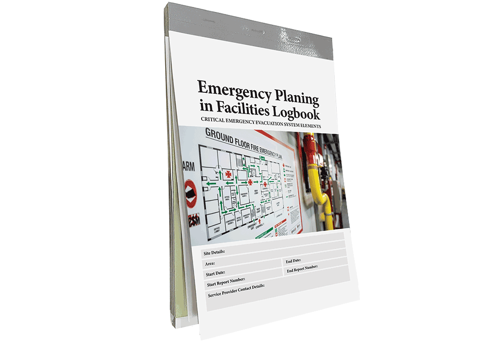 Emergency Planing in Facilities – Critical Emergency Evacuation System Elements Logbook